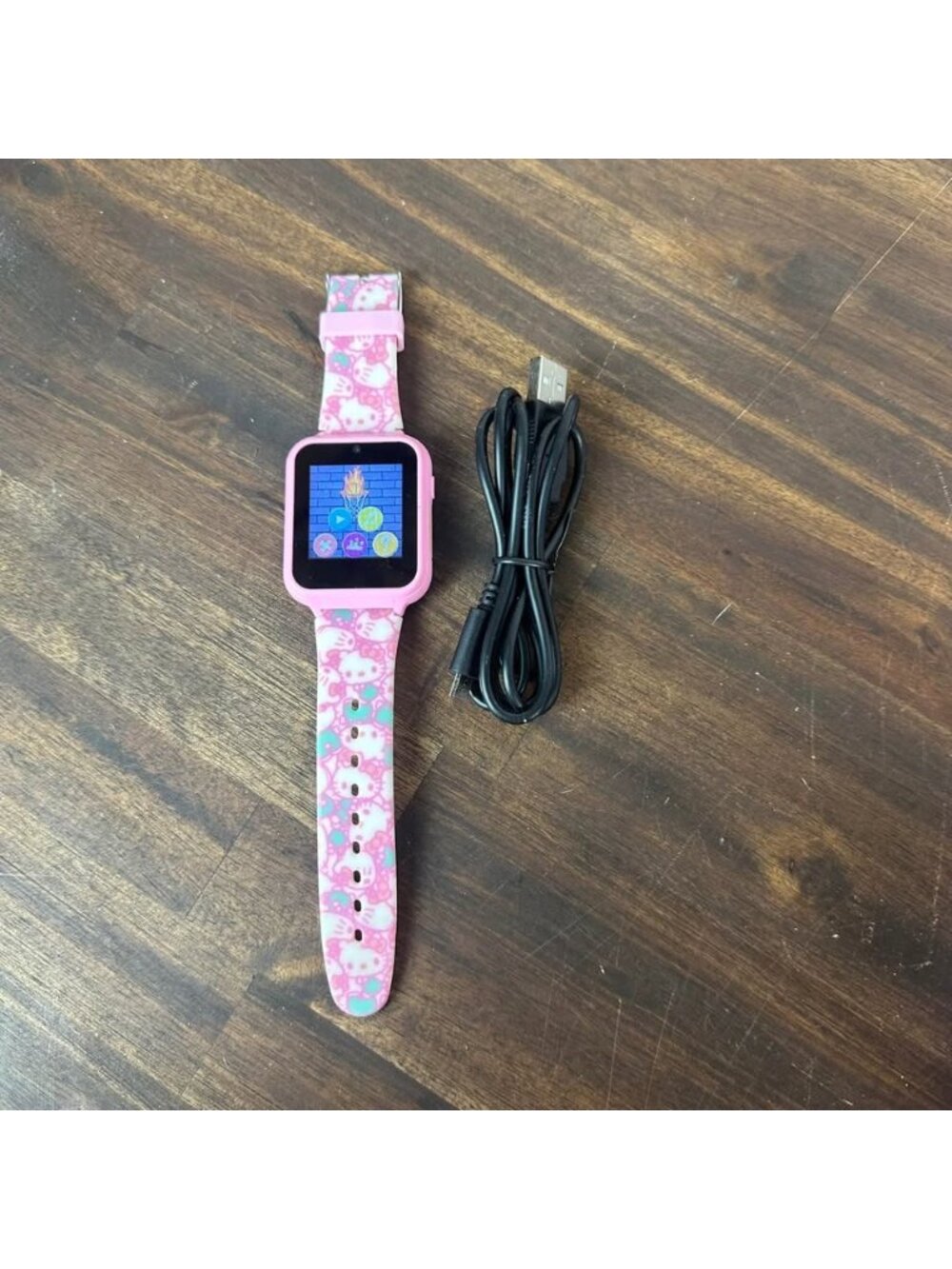 Girls' Hello Kitty Light Up InteractiveSmartwatch - PInk